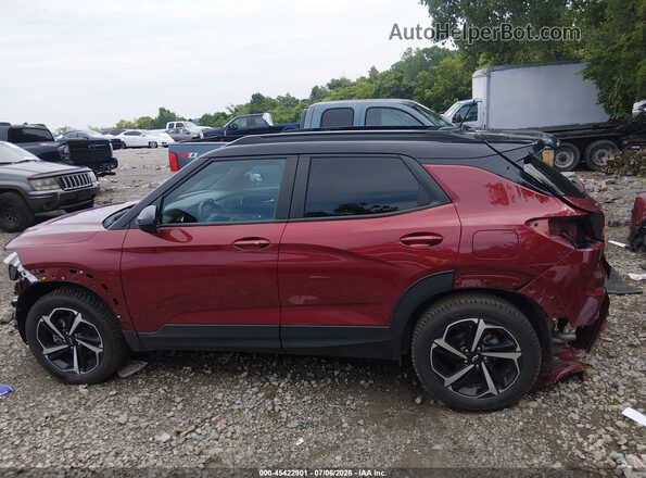 KL79MTSL9NB115550 2022 CHEVROLET TRAILBLAZER Red 