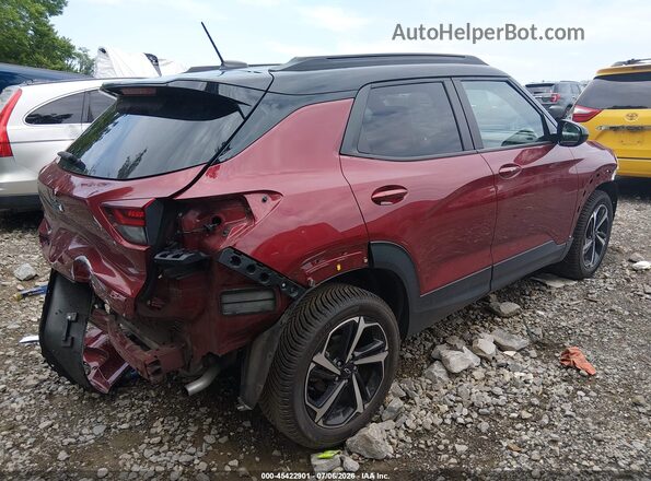 KL79MTSL9NB115550 2022 CHEVROLET TRAILBLAZER Red 