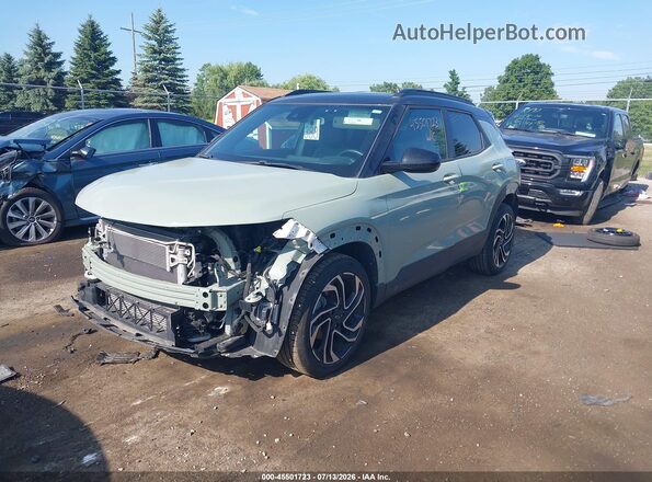 KL79MTSL9RB062323 2024 CHEVROLET TRAILBLAZER Green Front left