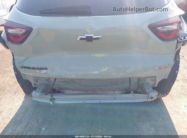 KL79MTSL9RB062323 2024 CHEVROLET TRAILBLAZER Green Front view