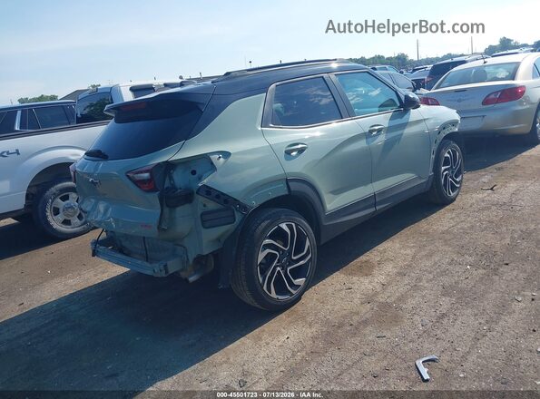 KL79MTSL9RB062323 2024 CHEVROLET TRAILBLAZER Green Rear right