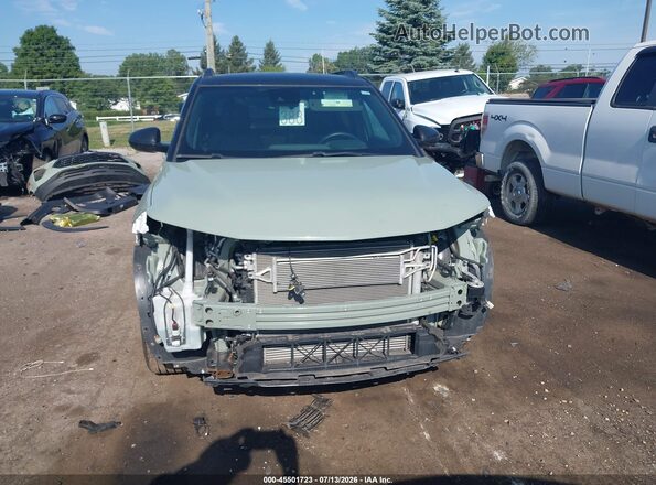 KL79MTSL9RB062323 2024 CHEVROLET TRAILBLAZER Green Rear interior view