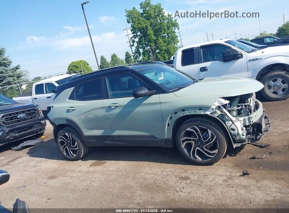 KL79MTSL9RB062323 2024 CHEVROLET TRAILBLAZER Green 360 interior view