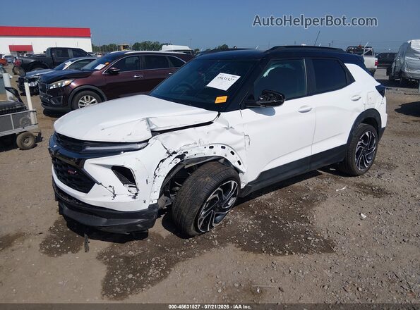 KL79MTSL9RB129681 2024 CHEVROLET TRAILBLAZER White Vista tres cuartos delantera izquierda