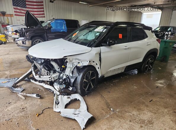 KL79MTSLXNB041619 2022 CHEVROLET TRAILBLAZER White 