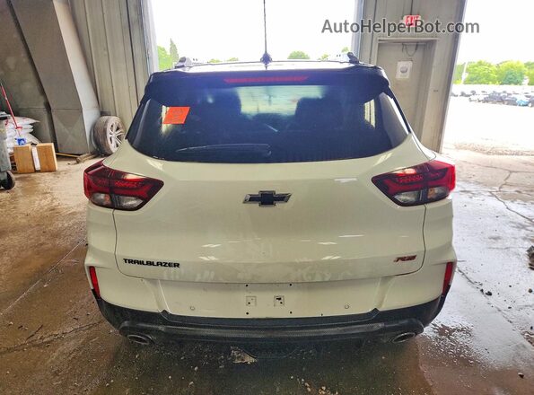 KL79MTSLXNB041619 2022 CHEVROLET TRAILBLAZER White უკანა ხედი