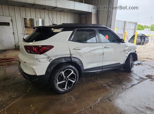 KL79MTSLXNB041619 2022 CHEVROLET TRAILBLAZER White 
