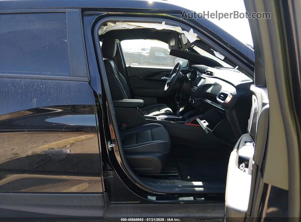 KL79MTSLXNB069825 2022 CHEVROLET TRAILBLAZER Black Вид салону спереду