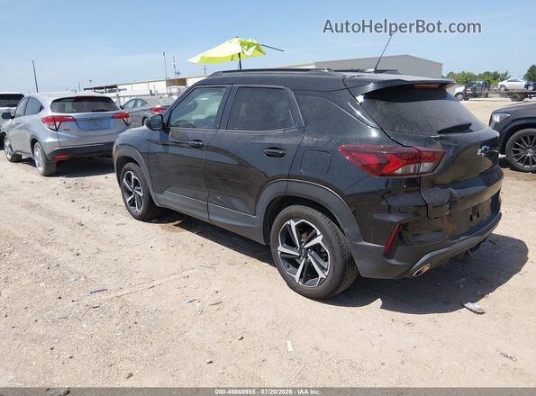 KL79MTSLXNB069825 2022 CHEVROLET TRAILBLAZER Black Задня ліва чверть