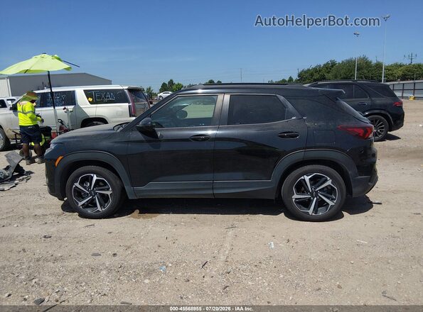 KL79MTSLXNB069825 2022 CHEVROLET TRAILBLAZER Black 