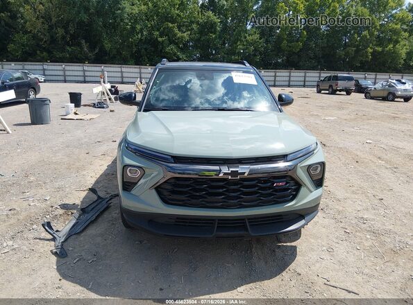 KL79MTSLXRB045997 2024 CHEVROLET TRAILBLAZER Зеленый Вид щитка приборов