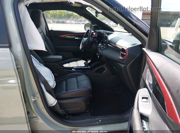 KL79MTSLXRB045997 2024 CHEVROLET TRAILBLAZER Зеленый Вид салона спереди