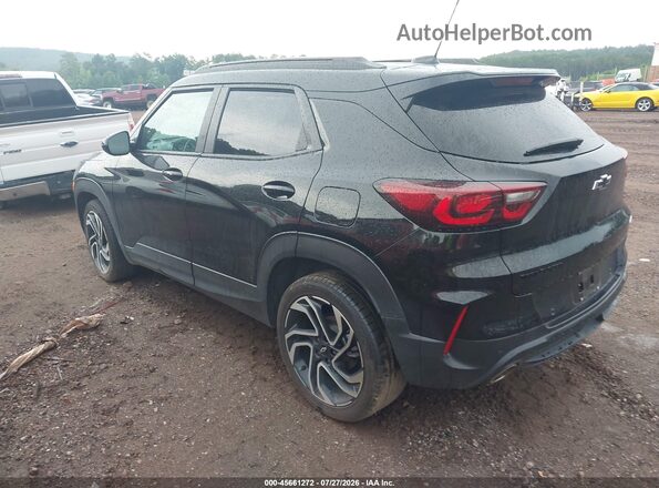 KL79MTSLXSB010351 2025 CHEVROLET TRAILBLAZER Black Rear left