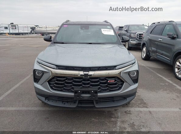 KL79MTSLXTB186351 2026 CHEVROLET TRAILBLAZER Серый Вид щитка приборов