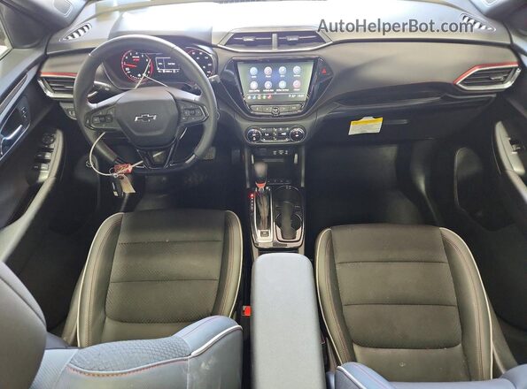 KL79MUSL0MB135237 2021 CHEVROLET TRAILBLAZER Black Вид панелі приладів