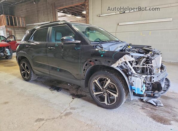 KL79MUSL0MB135237 2021 CHEVROLET TRAILBLAZER Black Передня права чверть