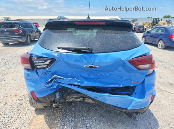 KL79MUSL0PB041055 2023 CHEVROLET TRAILBLAZER Blue Widok z tyłu