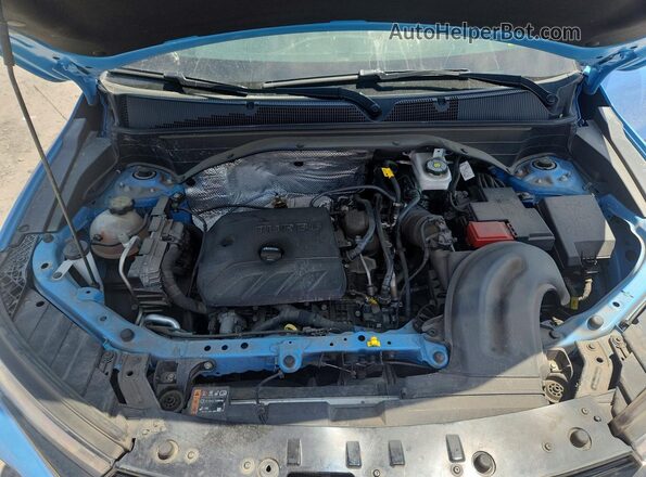 KL79MUSL0PB041055 2023 CHEVROLET TRAILBLAZER Blue Widok komory silnika