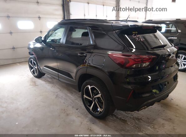 KL79MUSL0PB191540 2023 CHEVROLET TRAILBLAZER Black Trasero izquierdo