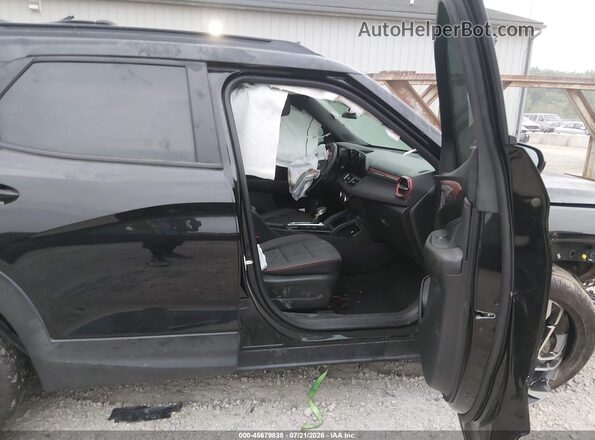 KL79MUSL0RB146018 2024 CHEVROLET TRAILBLAZER Черный Вид салона спереди