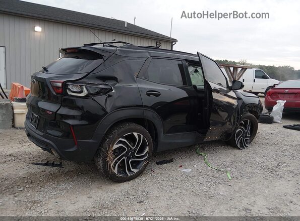 KL79MUSL0RB146018 2024 CHEVROLET TRAILBLAZER Черный Задняя правая четверть