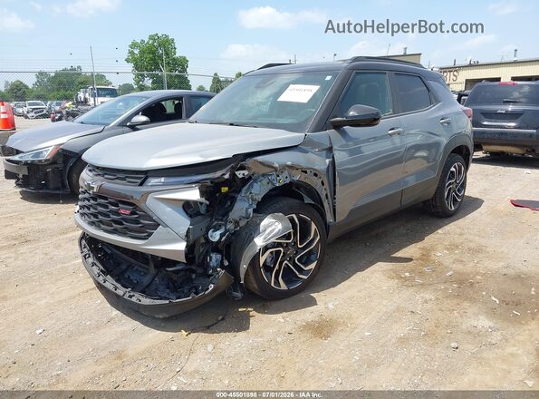 KL79MUSL0SB107533 2025 CHEVROLET TRAILBLAZER Gray Przód lewy
