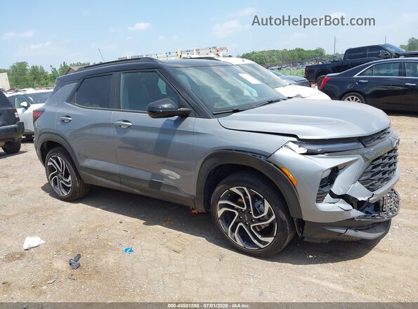 KL79MUSL0SB107533 2025 CHEVROLET TRAILBLAZER Gray Widok wnętrza z tyłu