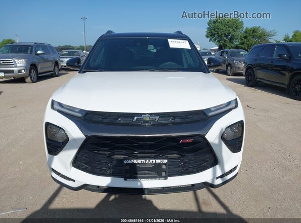 KL79MUSL1PB031246 2023 CHEVROLET TRAILBLAZER White Вид щитка приладів