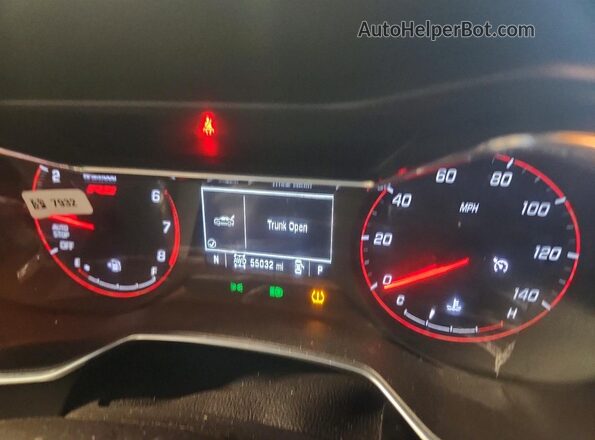 KL79MUSL1PB097425 2023 CHEVROLET TRAILBLAZER Gray ხელსაწყოთა პანელის ხედი