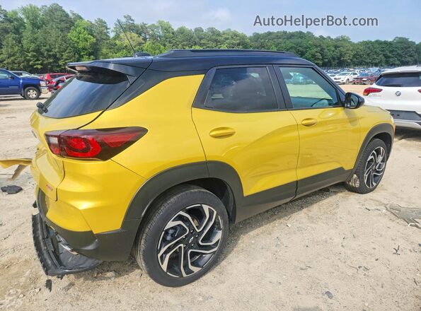 KL79MUSL1RB030309 2024 CHEVROLET TRAILBLAZER Gold Tył prawy