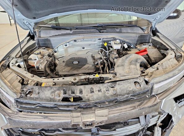KL79MUSL1SB009014 2025 CHEVROLET TRAILBLAZER Gray Vista del compartimento del motor