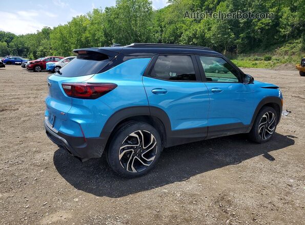KL79MUSL1SB092086 2025 CHEVROLET TRAILBLAZER Blue Trasero derecho