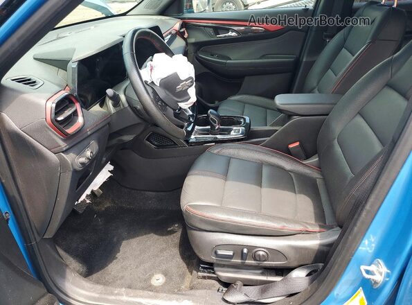 KL79MUSL1SB092086 2025 CHEVROLET TRAILBLAZER Blue Vista interior delantera