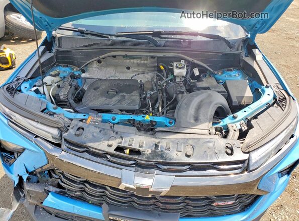 KL79MUSL1SB092086 2025 CHEVROLET TRAILBLAZER Blue Vista del compartimento del motor