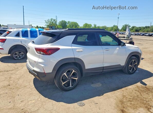 KL79MUSL2MB152766 2021 CHEVROLET TRAILBLAZER White Задня права чверть