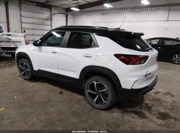KL79MUSL2PB132439 2023 CHEVROLET TRAILBLAZER White Trasero izquierdo