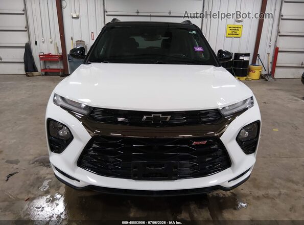 KL79MUSL2PB132439 2023 CHEVROLET TRAILBLAZER White Vista del cuadro de instrumentos