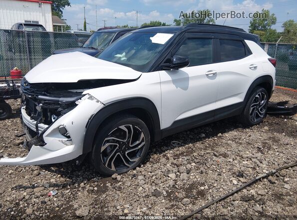 KL79MUSL2SB097121 2025 CHEVROLET TRAILBLAZER White Передня ліва чверть