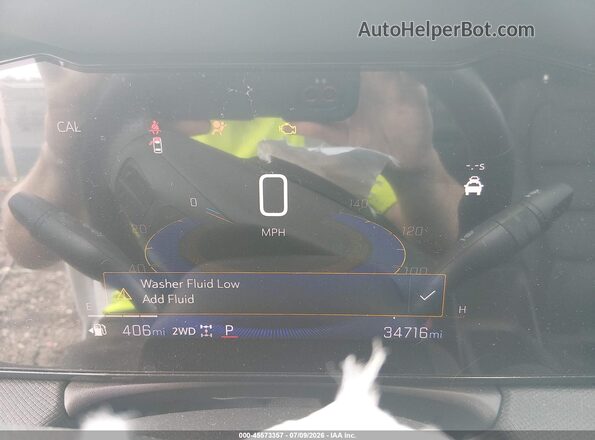 KL79MUSL2SB097121 2025 CHEVROLET TRAILBLAZER White Вид задніх сидінь