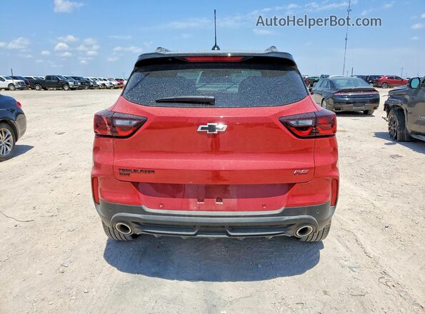 KL79MUSL2TB136565 2026 CHEVROLET TRAILBLAZER Red უკანა ხედი