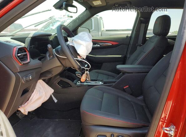 KL79MUSL2TB136565 2026 CHEVROLET TRAILBLAZER Red წინა სალონის ხედი
