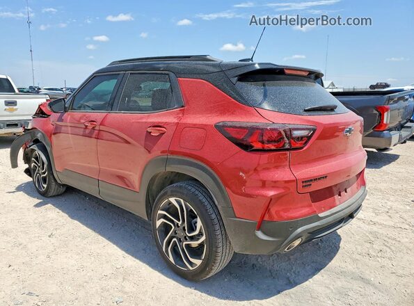 KL79MUSL2TB136565 2026 CHEVROLET TRAILBLAZER Red უკანა მარცხენა