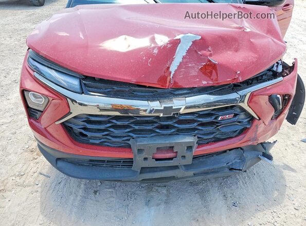 KL79MUSL2TB136565 2026 CHEVROLET TRAILBLAZER Red ძრავის განყოფილების ხედი