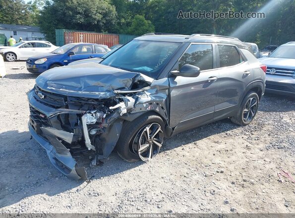KL79MUSL3MB047170 2021 CHEVROLET TRAILBLAZER Gray Przód lewy