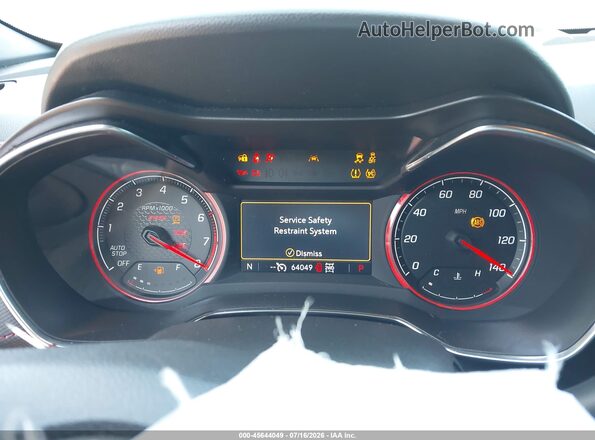 KL79MUSL3MB047170 2021 CHEVROLET TRAILBLAZER Gray Widok tylnych siedzeń