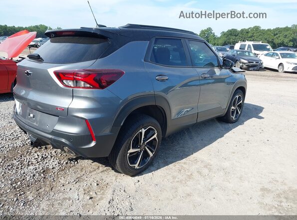 KL79MUSL3MB047170 2021 CHEVROLET TRAILBLAZER Gray Tył prawy