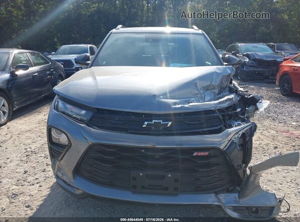KL79MUSL3MB047170 2021 CHEVROLET TRAILBLAZER Gray Widok zestawu wskaźników
