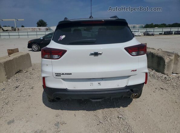 KL79MUSL3MB160648 2021 CHEVROLET TRAILBLAZER White Vista trasera