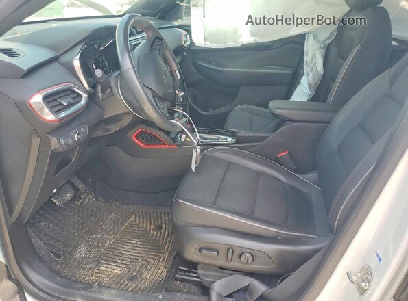 KL79MUSL3MB160648 2021 CHEVROLET TRAILBLAZER White Vista interior delantera