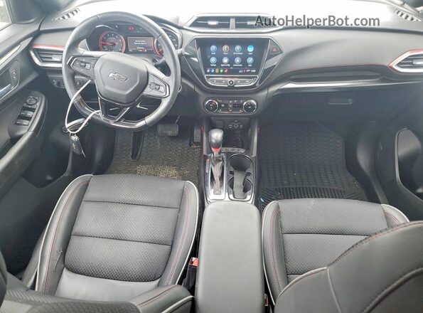 KL79MUSL3MB160648 2021 CHEVROLET TRAILBLAZER White Vista del salpicadero